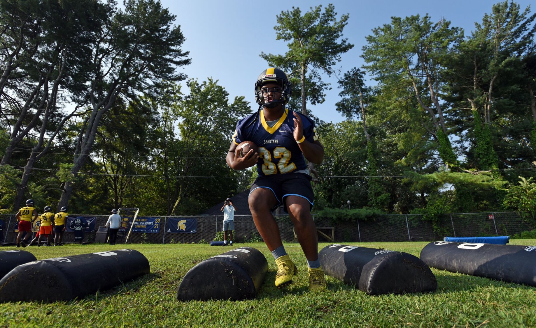 Mount Tabor football first day
